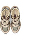 POSH by Poelman LOLA - Dames sneakers - Chunky zool - Bordeaux met combinatie