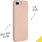 Accezz iPhone 8 Plus / 7 Plus - Back Cover - Schokabsorberend - Roze