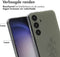 iMoshion Hoesje Geschikt voor Samsung Galaxy S24 Plus Hoesje Siliconen - iMoshion Design hoesje - Meerkleurig / Floral Green