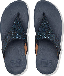 FitFlop Lulu Glitter - Teenslippers - Microwobbleboard zool - Navy