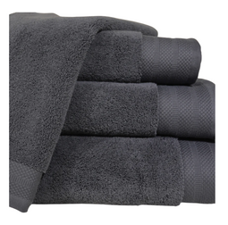 Luxe badlakens - 700 gram - 70x140 cm - Turks katoen - Donkergrijs