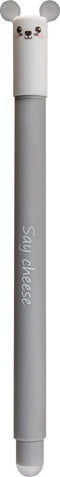 Eberhard Faber gelpen - Animal Erase-It - Muis - schrijfkleur blauw - uitwisbare pen - EF-582108