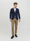 JACK&JONES JPRFRANCO BLAZER NOOS - Heren Blazer - Slim Fit - Dark Navy