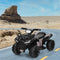 Coast Kinderquad Elektrisch - 20 kg - Licht en Geluid - Zwart