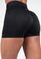 Gorilla Wear Quincy Shorts - Naadloos - High Waist Squat-Proof - Zwart - XS/S
