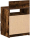 vidaXL - Nachtkastjes - 2 - st - met - 2 - lades - 40x33x60 - cm - gerookt - eikenkleurig