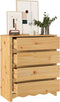 vidaXL - Ladeblok - 'DRAMMEN'76,5x40x91 - cm - Massief - Vurenhout