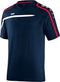 Jako - T-Shirt Performance Junior - marine/wit/rood - Maat 152