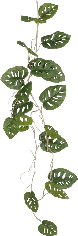 Mica Decorations Monstera Kunstplant Slinger - L115 x B34 x H10 cm - Groen