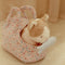 Little Dutch Knuffelkat Marley - Speelgoedset - Bloemenprint tas en knuffelvisje - Multicolor