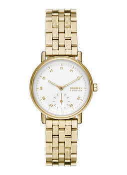 Skagen Kuppel Lille SKW3102 - Dameshorloge - Ø 32 mm - Goudkleurig