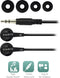 Ewent EW3584 - In-ear oordopjes - 10 mm speaker - Zwart
