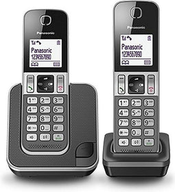 Panasonic KX-TGD312NLG - DECT-telefoon - 2 handsets - Lange batterijlevensduur (2 stuks)