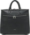 Gigi Fratelli Dames Leren Laptop Trolley 15.6 inch Romance Business ROM8015 Zwart