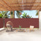 vidaXL - Windscherm - uittrekbaar - 140x600 - cm - antraciet