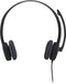 Logitech H151 - Stereo Headset - Ruisonderdrukkende microfoon - Zwart