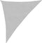 vidaXL - Zonnezeil - 3x4x5 - m - 100% - polyester - oxford - lichtgrijs