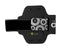 Muvit Sport armband - Universeel - Klittenbandsluiting - Reflecterende accenten - Kleur zwart (XL)