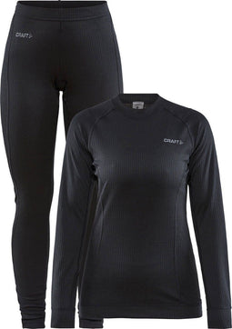 Craft Core Dry Baselayer - Thermoset Dames - Warm ademend - Zwart - Maat XS