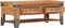 vidaXL - Salontafel - 110x52x45 - cm - massief - acaciahout