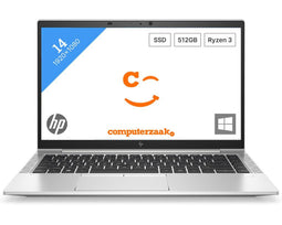 HP EliteBook 845 G8 - Laptop - AMD Ryzen 3 PRO 5450U 2.6GHz 16GB Ram 512GB SSD 14 inch