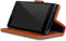 Qubits - luxe echt lederen wallet hoes - Geschikt voor Sony Xperia L2 - cognac