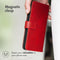 iMoshion Hoesje Geschikt voor Samsung Galaxy A22 (5G) Hoesje Met Pasjeshouder - iMoshion Luxe Bookcase - Rood