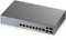 ZyXEL GS1350-12HP - Managed Switch - 10x 1Gbps Ethernet - 8x PoE+ (130W) - NebulaFlex Pro (1 jaar)