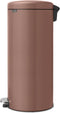 Brabantia NewIcon Prullenbak - 30 liter - Soft-close - Satin Taupe