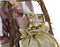 Kerstversiering DKD Home Decor Hout Polyester Kerstman (42 x 25 x 48 cm)