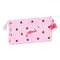 Pennenetui met 3 vakken Minnie Mouse Naive Roze 22 x 12 x 3 cm