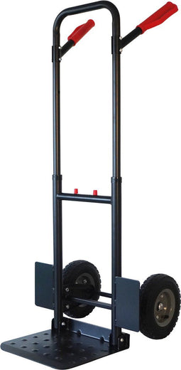BRASQ Steekwagen - Transportkar - 200KG Draagvermogen - Opvouwbaar - Zwart