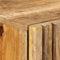 vidaXL - Hoge - kast - 60x34x100 - cm - massief - ruw - mangohout