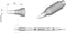JBC Tools C245768 Soldeerpunt Beitelvorm, Recht Grootte soldeerpunt 0.3 mm Inhoud: 1 stuk(s)