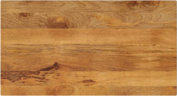 vidaXL - Tafelblad - rechthoekig - 120x70x3,8 - cm - massief - mangohout