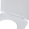 vidaXL - Toiletbrillen - met - soft-close - deksels - 2 - st - kunststof - wit