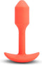 B-Vibe - Vibrerende Snug Plug 1 (S) Oranje