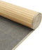 vidaXL - Vloerkleed - rechthoekig - 100x200 - cm - bamboe - lichtnaturel