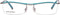 Ladies'Spectacle frame Dsquared2 DQ5001-008 (ø 53 mm) Silver (ø 53 mm)