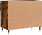 vidaXL - Schoenenkast - 70x36x60 - cm - bewerkt - hout - gerookt - eikenkleurig