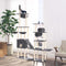 vidaXL - Kattenmeubel - met - sisal - krabpalen - 279 - cm - donkergrijs