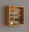 VCM Houten glazen wandvitrine Wandvitrine Verzamelvitrine Mandosa S Houten glazen wandvitrine Wandvitrine Verzamelvitrine Mandosa S