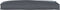 vidaXL - Ligbedkussen - Anthraciet - 110x40x8 - cm - Oxford - Stof