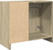 vidaXL - Wastafelkast - 63x29x55 - cm - bewerkt - hout - sonoma - eikenkleurig