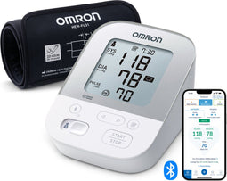 OMRON X4 Smart - Bloeddrukmeter Bovenarm - Bluetooth - Intelli Wrap Manchet (22-42 cm) - 5 jaar Garantie