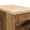 vidaXL - Garagekast - 30x51x85 - cm - massief - grenenhout - oud - hout