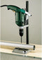 Wolfcraft 3406000 - Boorstandaard - Voor precisieboren in vlakke en ronde materialen - Grijs