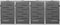 vidaXL - Containerberging - vierdubbel - 276,5x77,5x112,5 - cm - roestvrij - staal