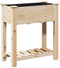vidaXL - Tuinbak - met - Plank - 71x37x76 - cm - Massief - Vurenhout