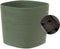 Pot met waterreserve - GARDEN ID Respect - Groengroen 20 x 20 cm - 100% huishoudelijk afval - 100% recyclebaar - Gestructureerd oppervlak.